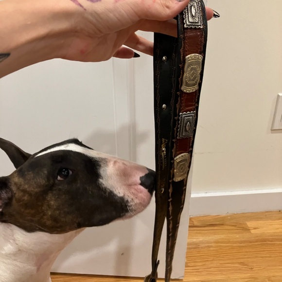 Vintage Leather Belt - Picture 2 of 5